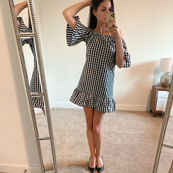 Off Shoulder Mini Summer Dress - Picture 4 of 7